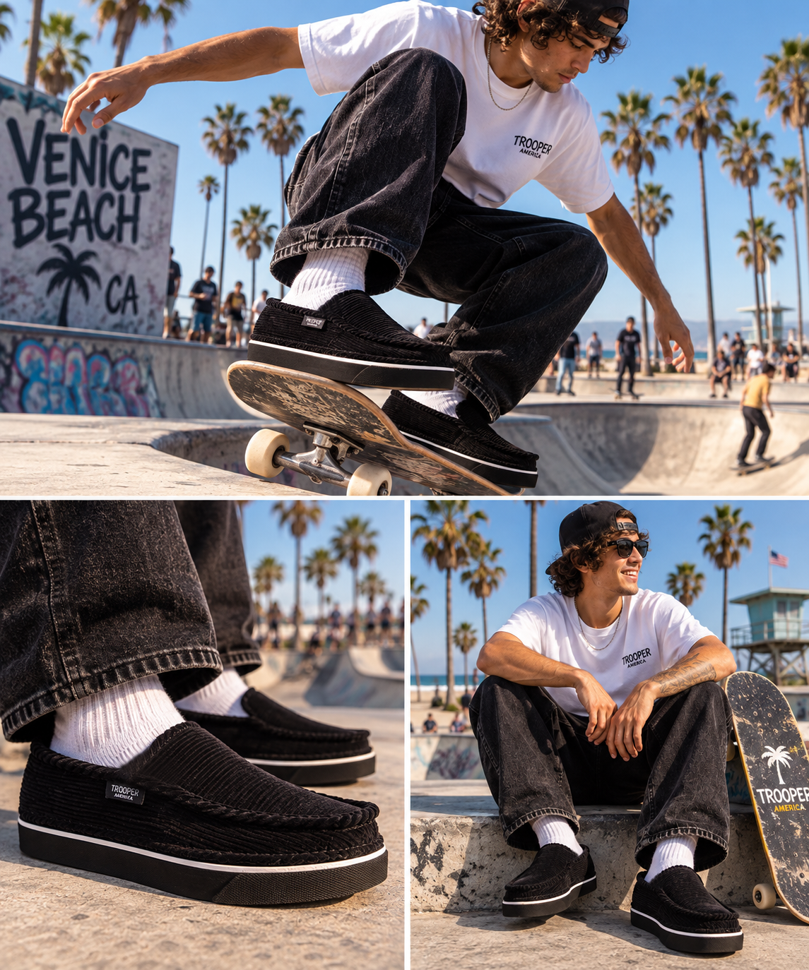 KK-003R worn at Venice Beach skatepark